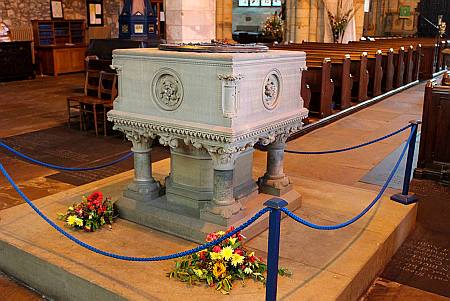 Cartmel Priory - The Font